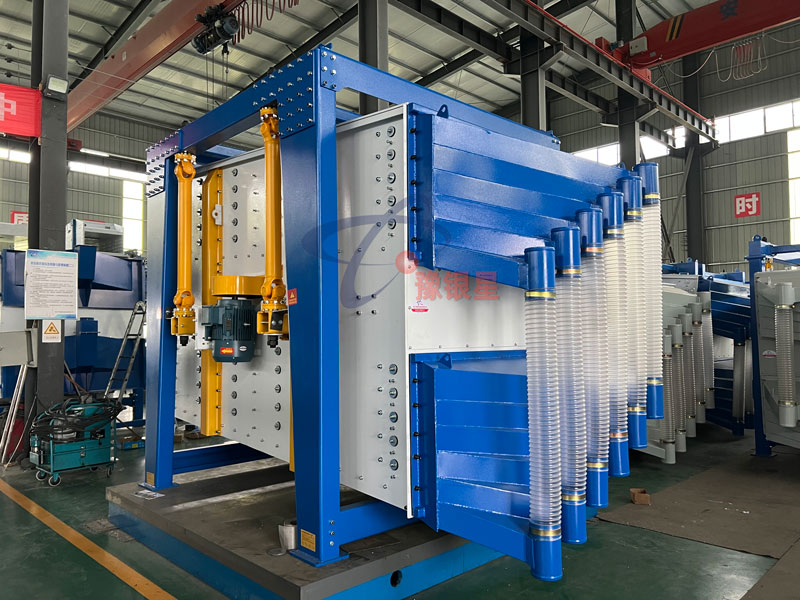 1臺抵多臺！銀星方形搖擺篩助建材企業(yè)產(chǎn)能大幅躍升